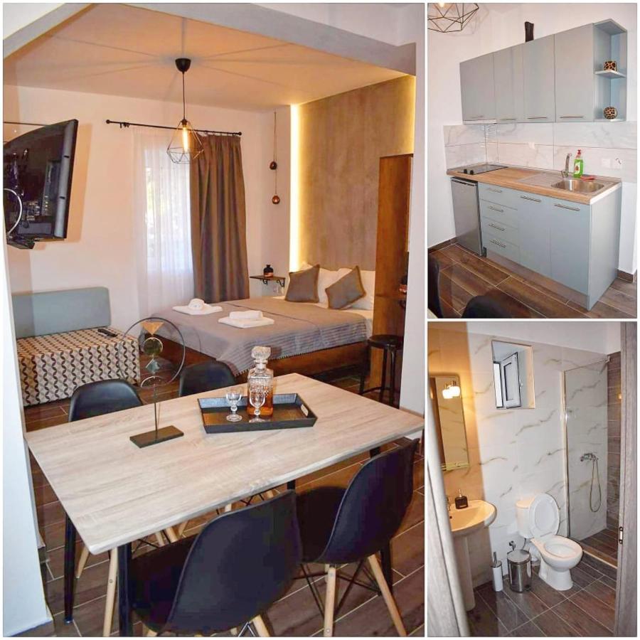 Aigli Luxury Studios Néa Róda Kültér fotó