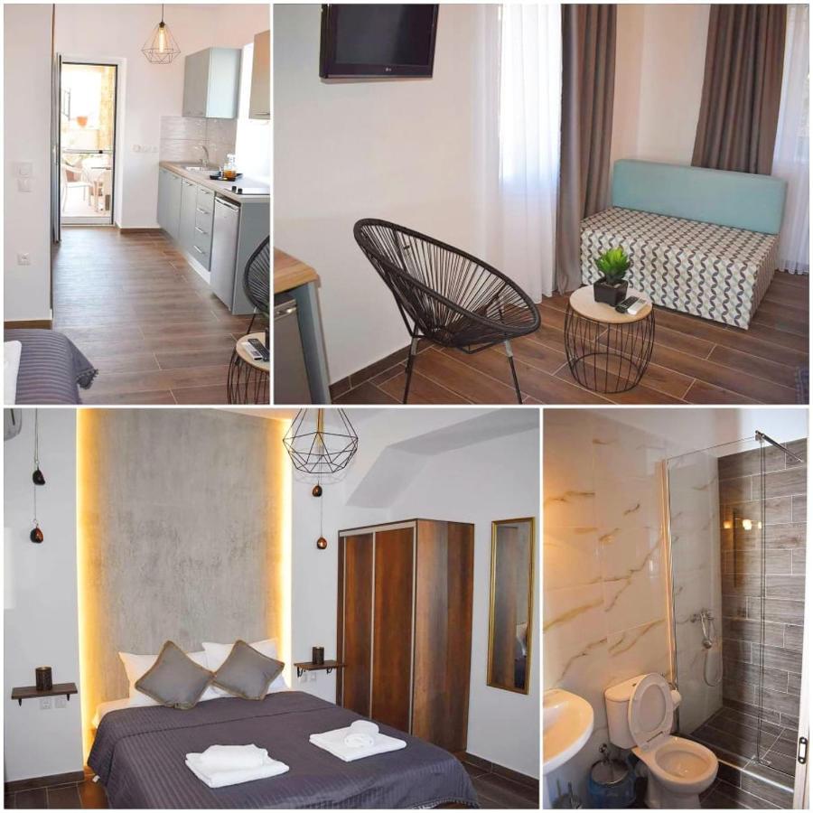Aigli Luxury Studios Néa Róda Kültér fotó